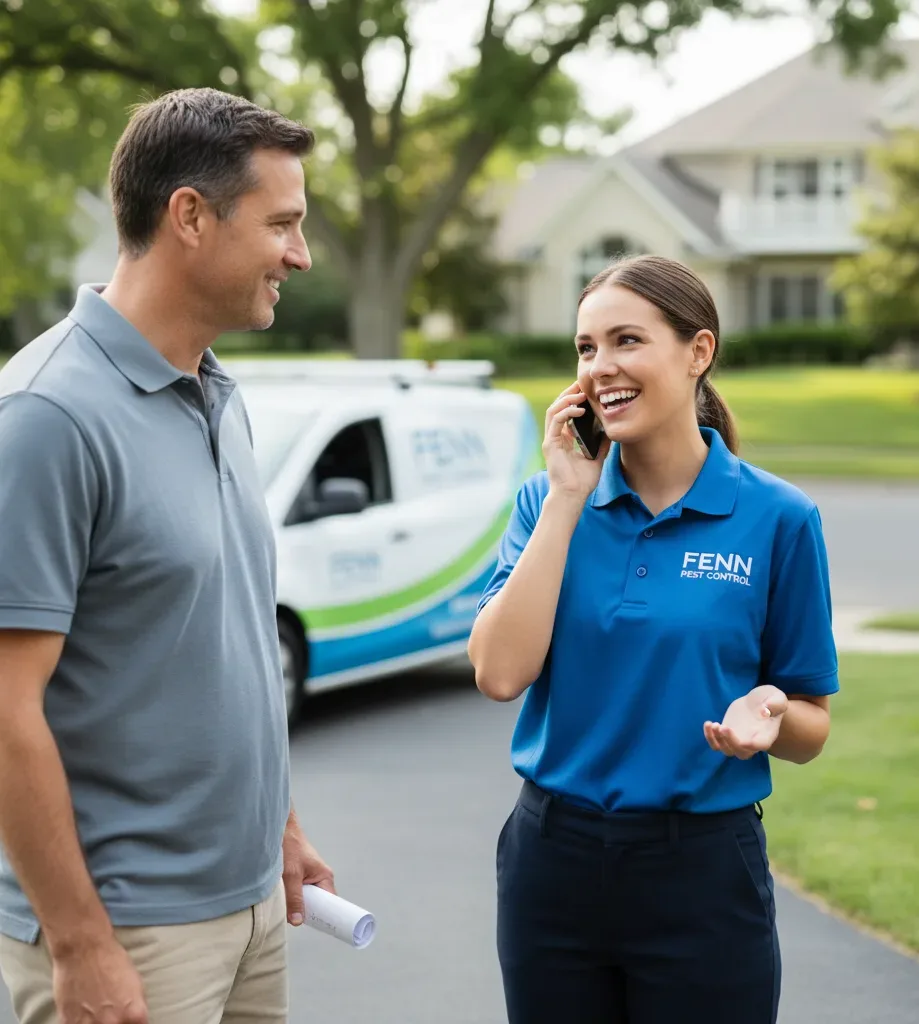 Fenn Pest Control customer support in Overton